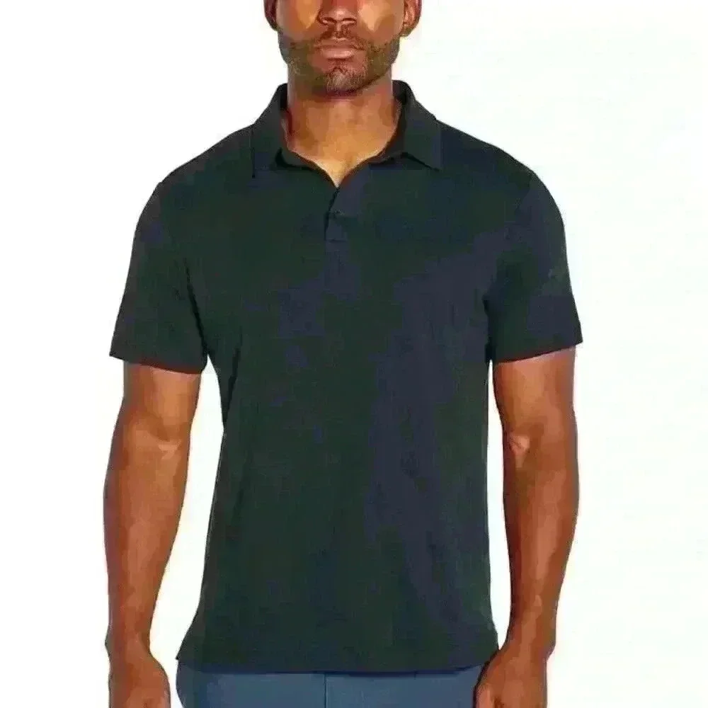 Banana Republic Polo Shirt Luxe Touch Mens Performance Short Sleeve Top XXL